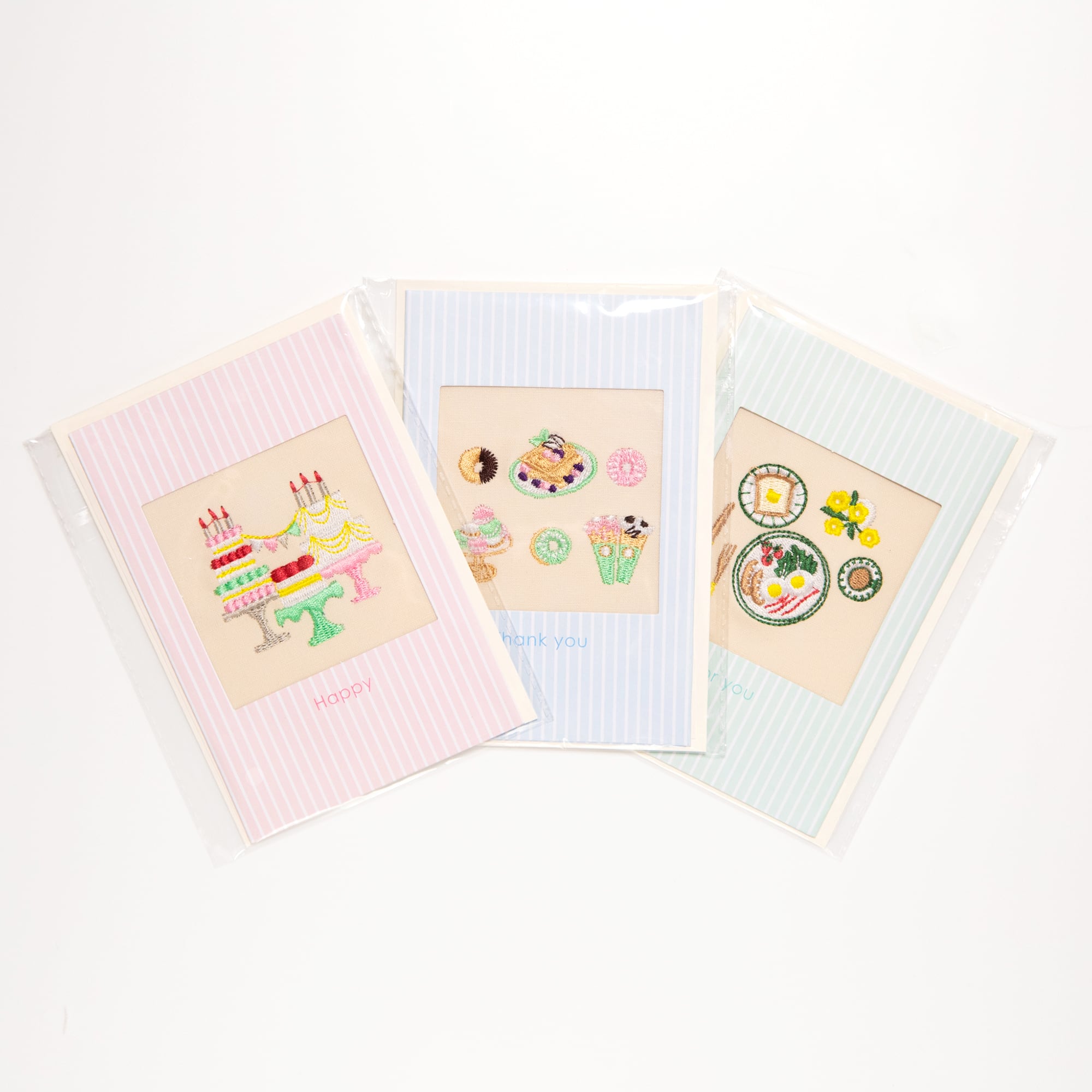 annas刺繍文具】刺繍カード | Net store アンナとラパン