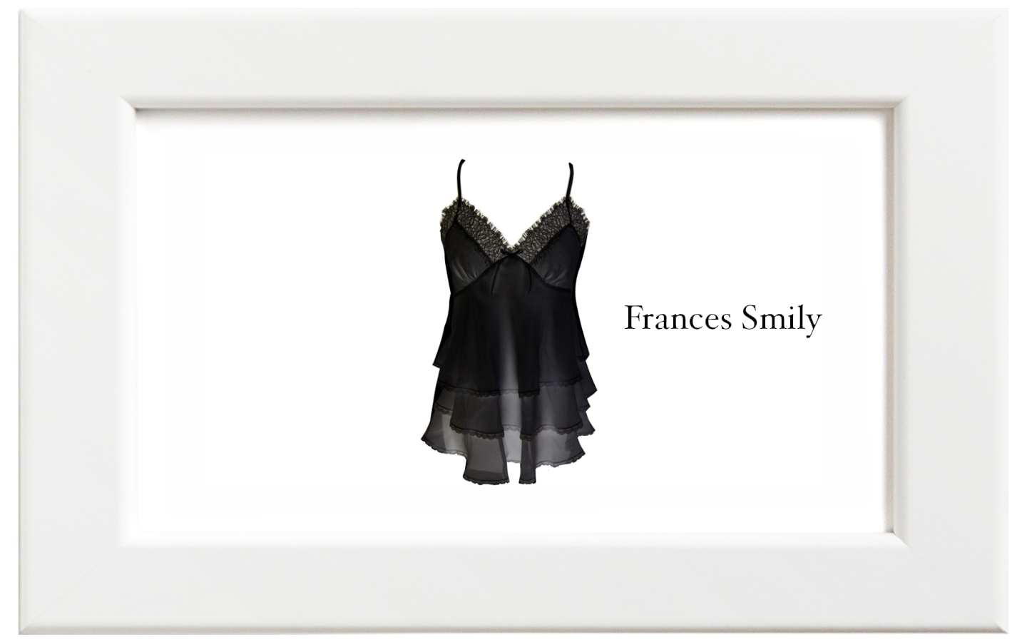 超新作】 Frances Smily フランセス スマイリー シルクキャミソール