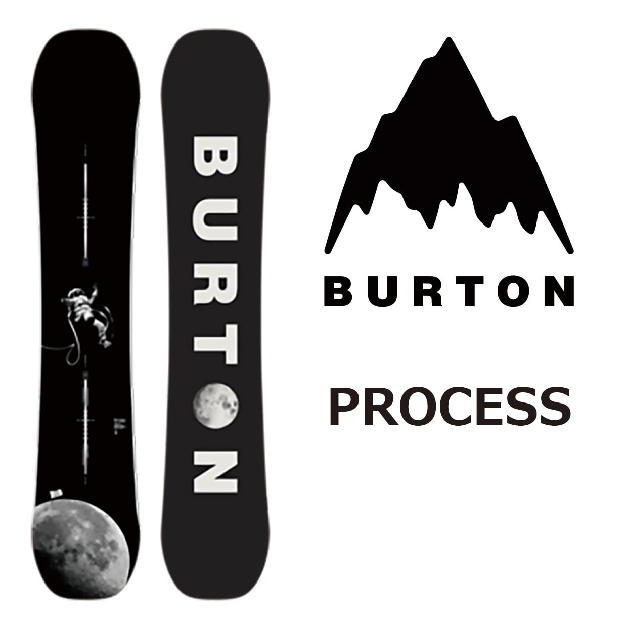 23-24年モデル BURTON . 『 PROCESS 』. バートン . プロセス