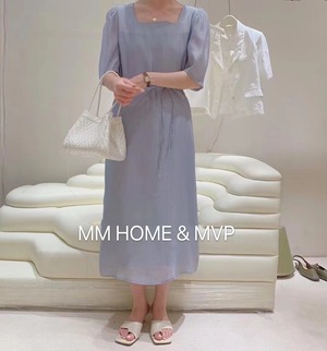 スクエアネックワンピース　AJ42441-6603