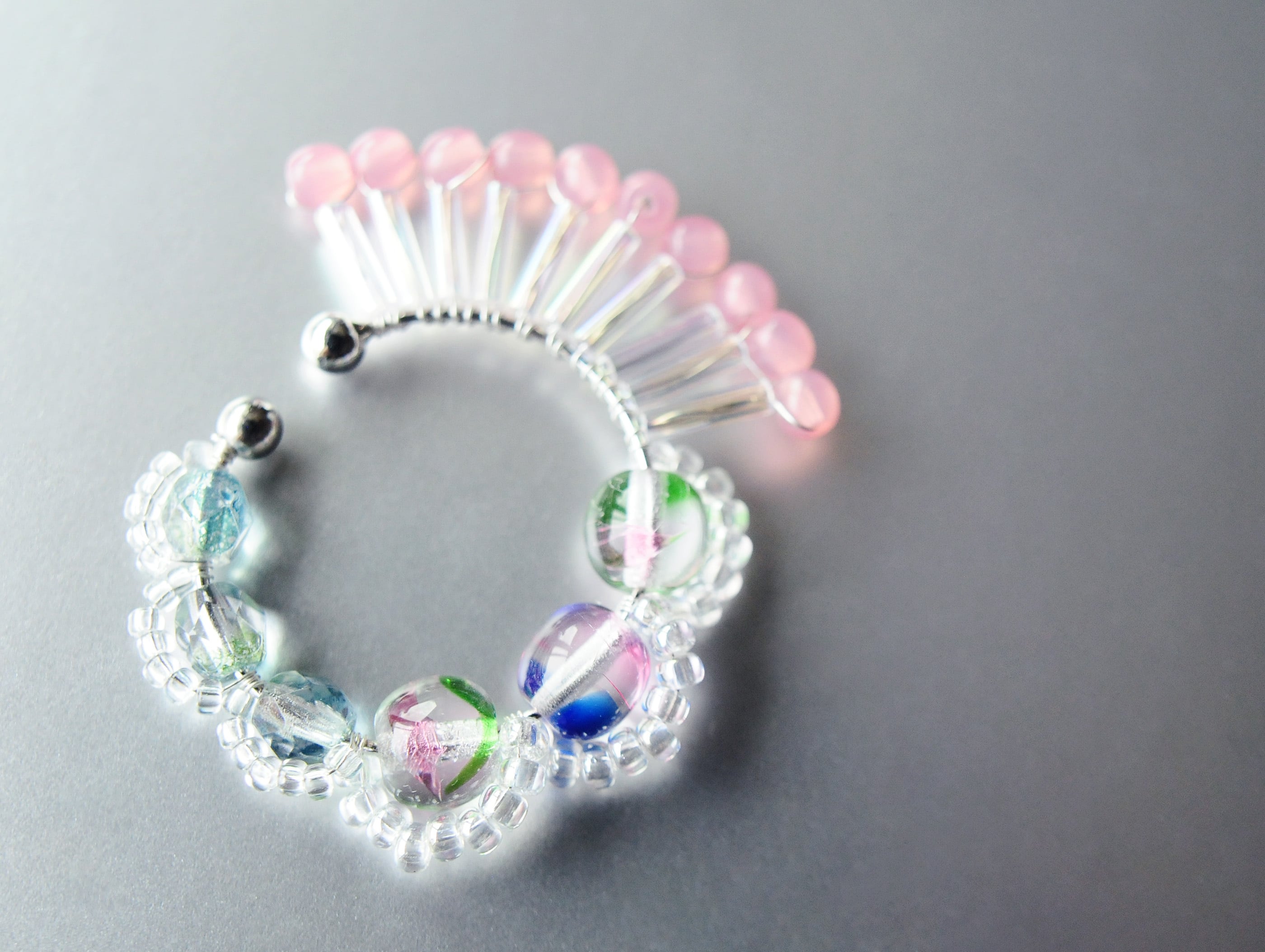 ＜Rollo～イロヅクビジュー～＞イヤーカフ『 ハミングバード/hummingbird 』<SUISAI>