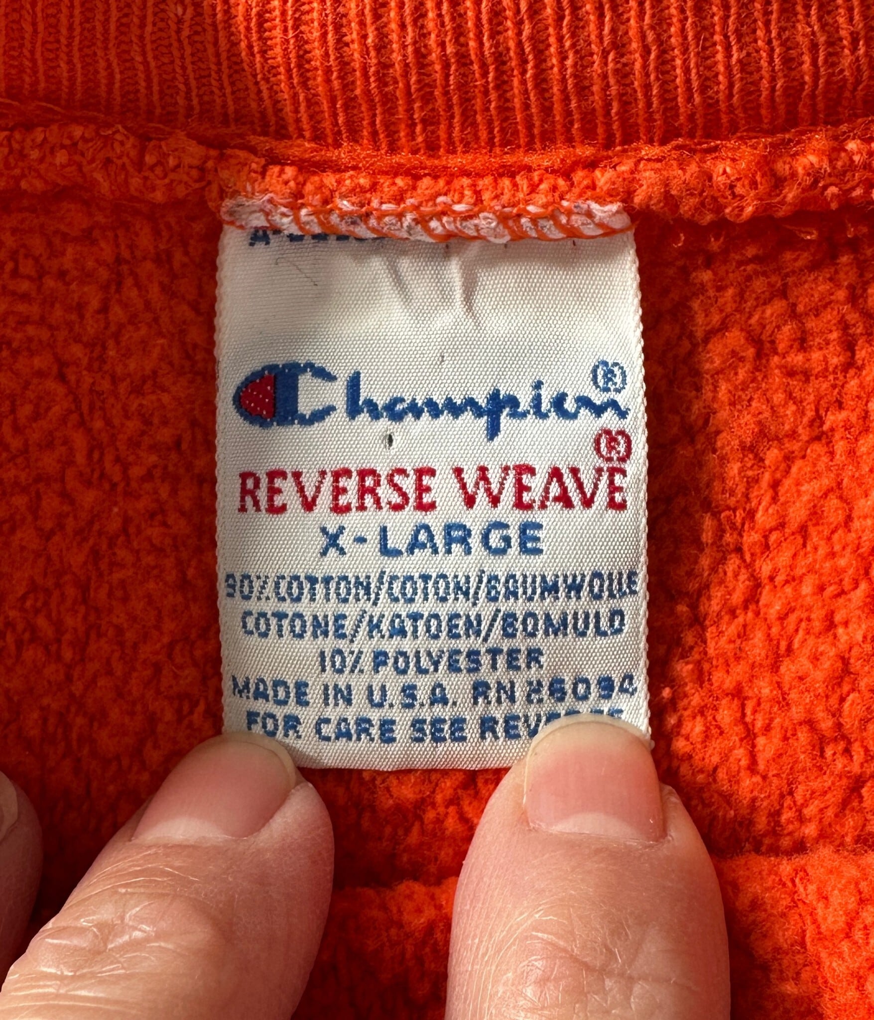 Champion- Vintage 90s XL Reverse Weave made in USA | BEGGARS