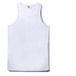 タンクトップ メンズ Robert P.Miller ロベルト・ピー・ミラー パネルリブ タンクトップ 110c White