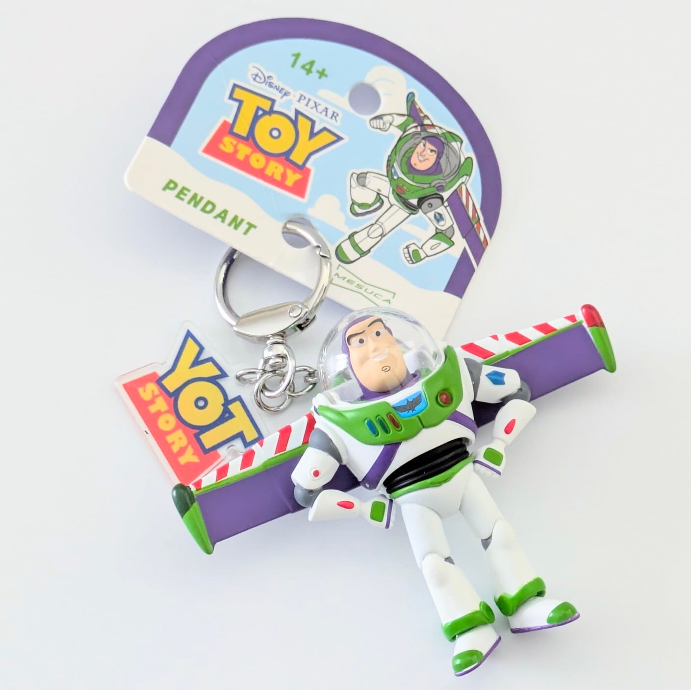 ⭐️日本未発売・海外限定！⭐️【 Toy Story  ( トイ・ストーリー )  トイストーリー 】『 バズ・ライトイヤー 』 PVC Figure KeyHolder / フィギュアキーホルダー〚アメリカン雑貨 アメトイ〛