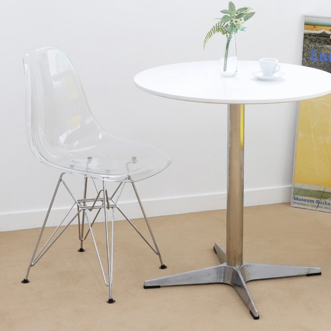 ミッドセンチュリー 丸型ラウンドテーブル Amazon｜O'gre オグレ ミッドセンチュリー円形テーブル 新生活 おうち