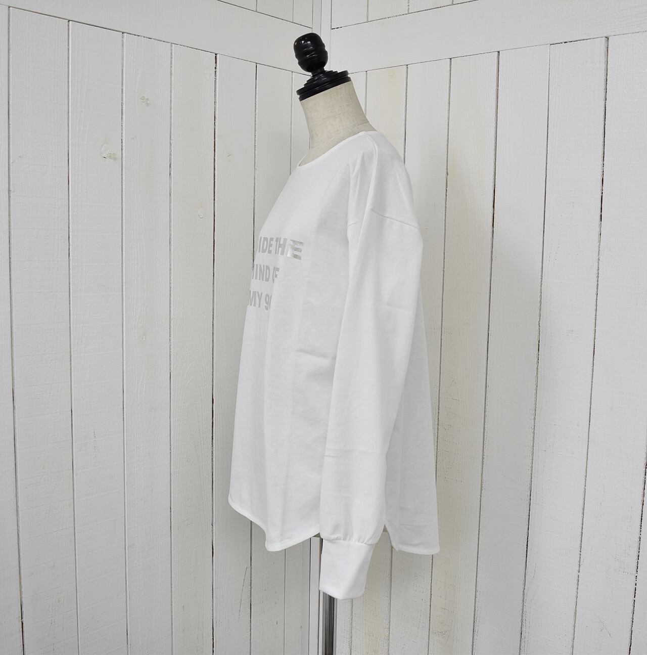 【新色入荷】箔プリントロゴロングスリーブTシャツ 4色 【新色入荷】箔プリントロゴロングスリーブTシャツ 4色