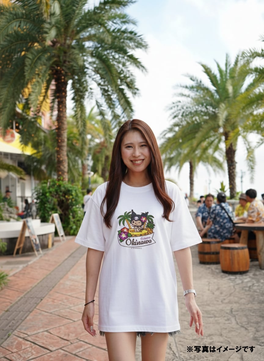 サンリオ 沖縄限定 日焼け クロミ Tシャツ [正規品] (※ご注文日から1