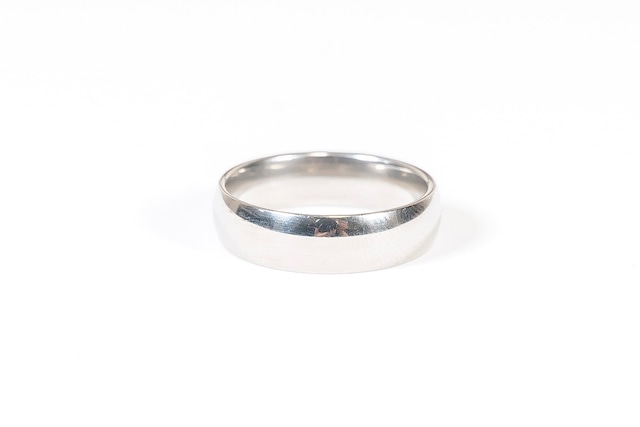 【316L 6mm simple ring】 / SILVER