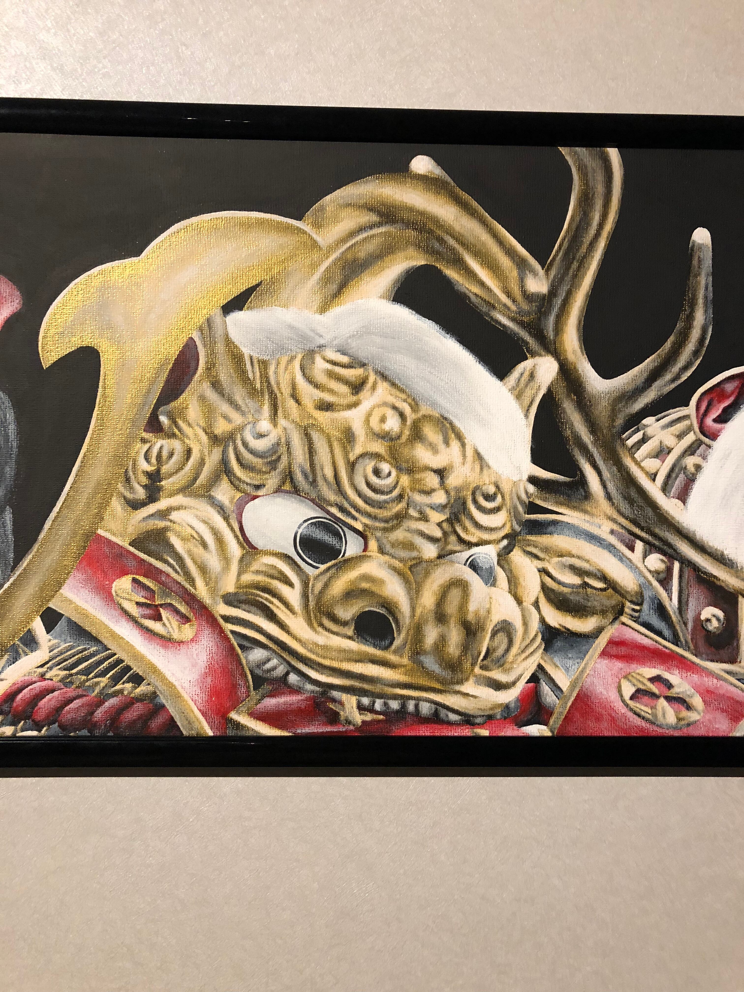 唐津くんち絵画 兜 ことぶき Signpaint