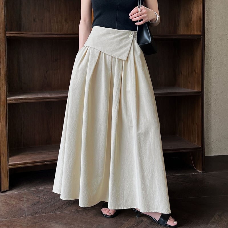 ラップデザイン フレアスカート N00281