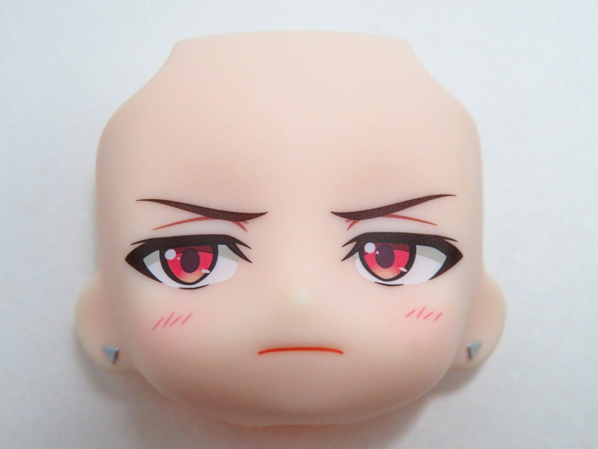 再入荷(A-ランク)【2704】 御堂虎於 顔パーツ テレ顔 ねんどろいど