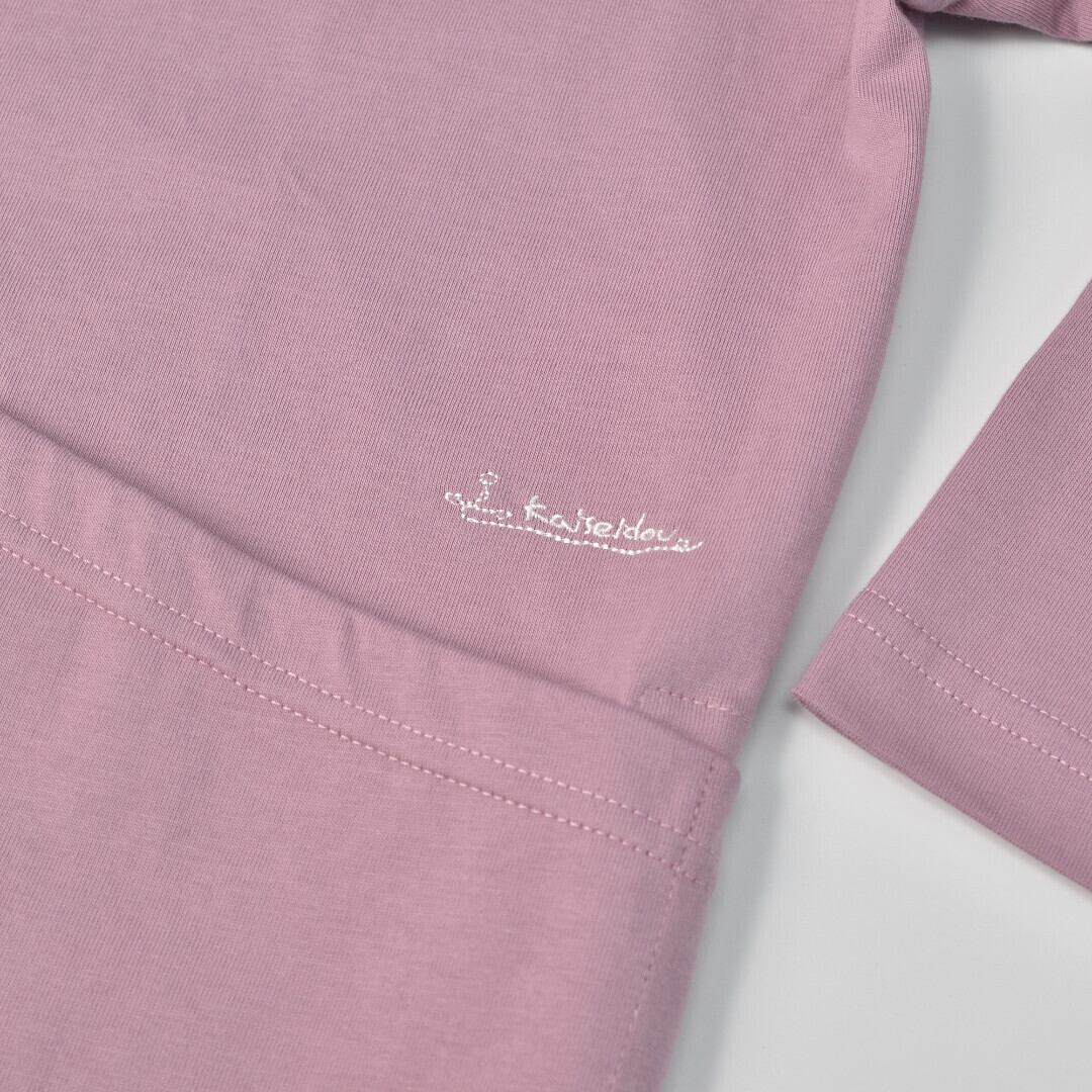 快晴堂 カイセイドウ Girl's 前後2WAYカーディガン・ラベンダー