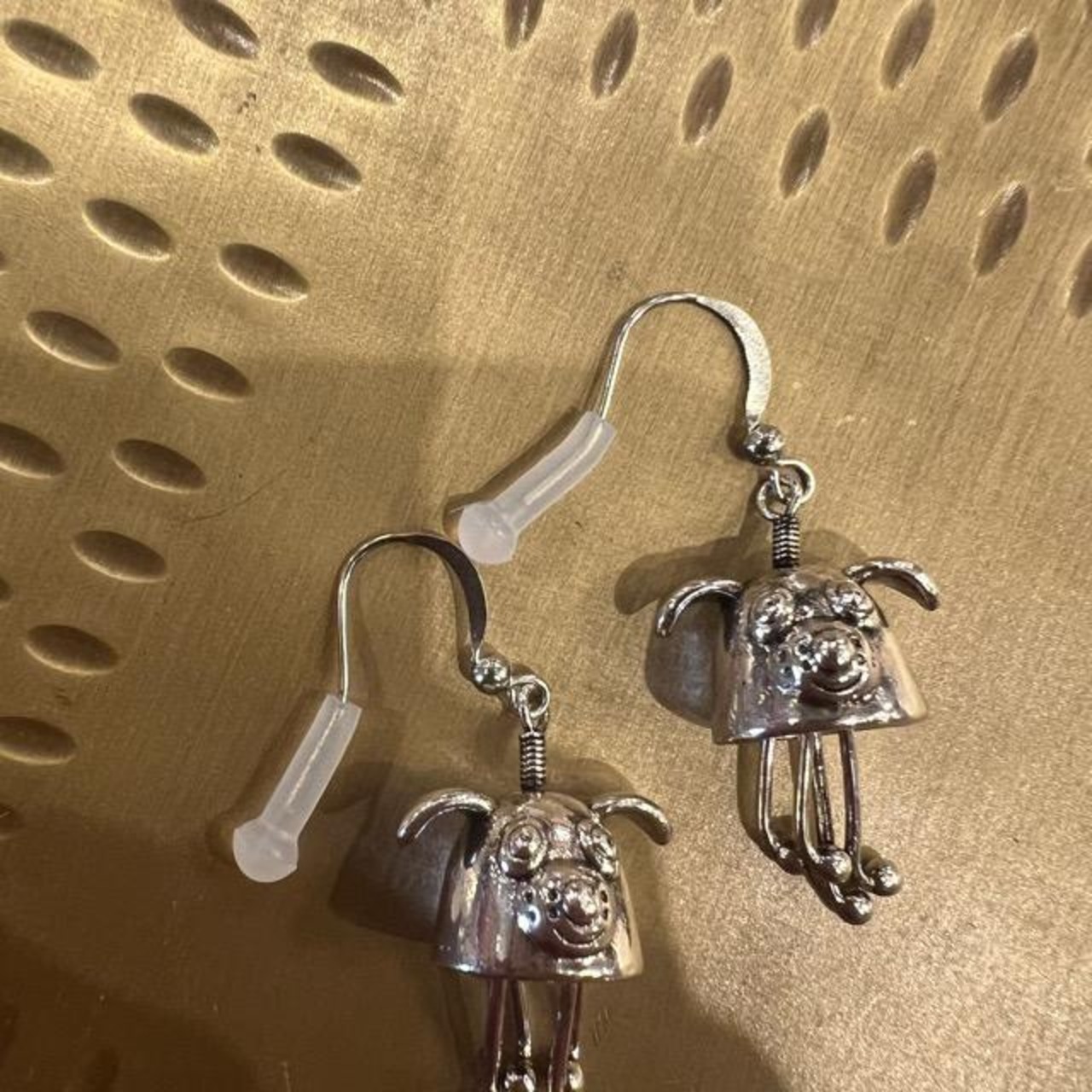 TOPANGA Jewelry　Little Dog Earring リトルドッグイヤリング　犬　ピアス　シルバー　メッキ　ギフト　プレゼント　ジュエリー　