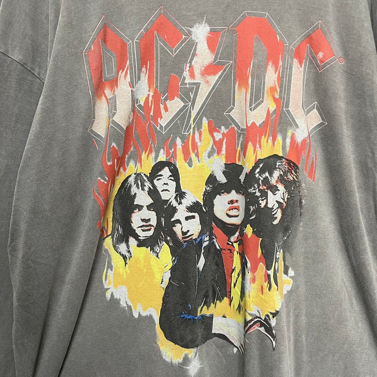 AC DC 長袖Tシャツ 3XL プリント ロンT | 古着屋OLDGREEN