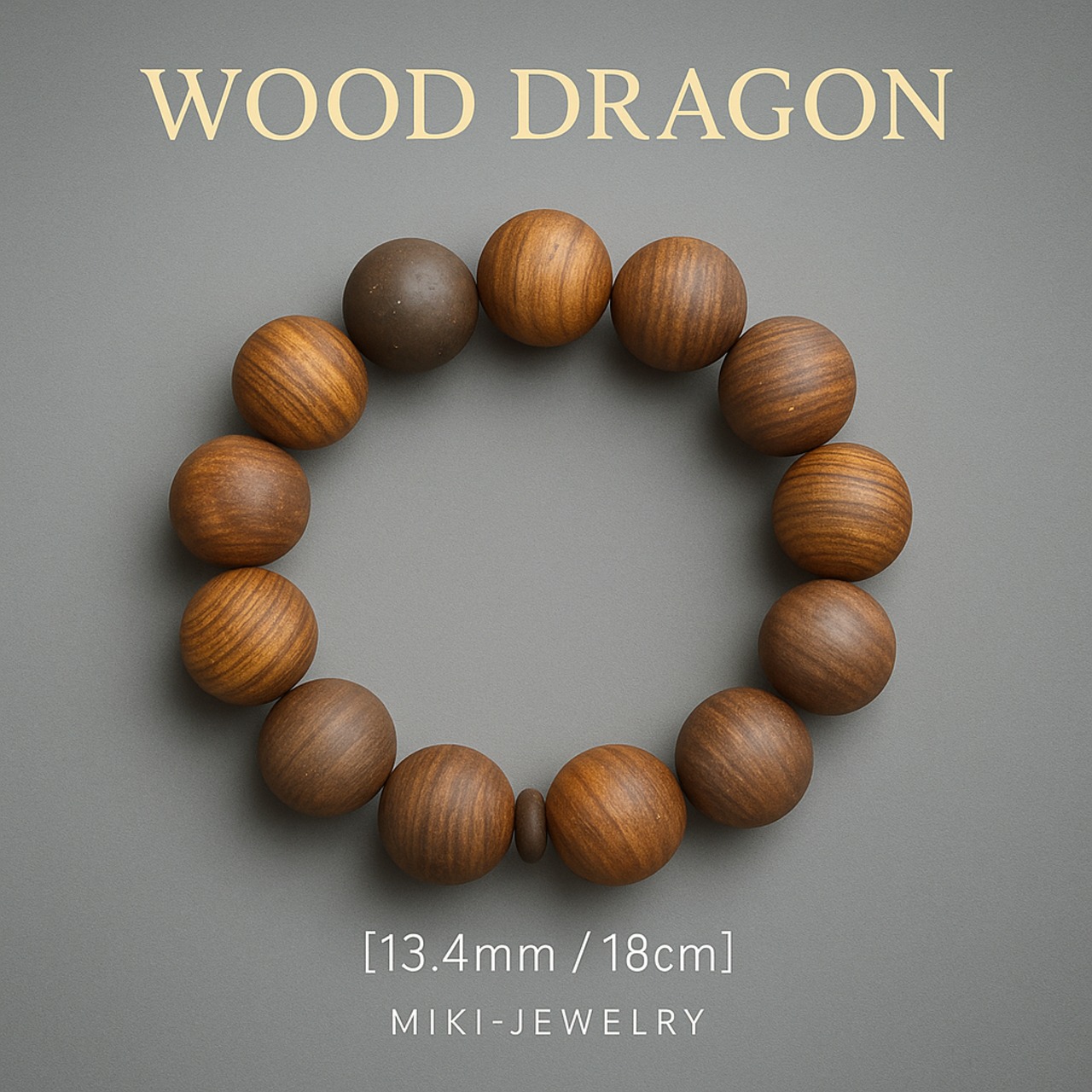 静寂の香気が心を包む神秘の香木|MIKI-JEWELRY 神龍木ブレスレット|Rare Aloeswood Bracelet