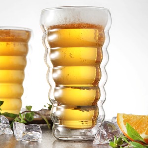 ダブルウォールグラス　アニェリ 310ml　2個セット