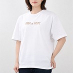 ゴールド刺繍Tシャツ