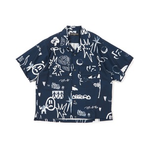 Diaspora skateboards / Painter Shirt (Navy)