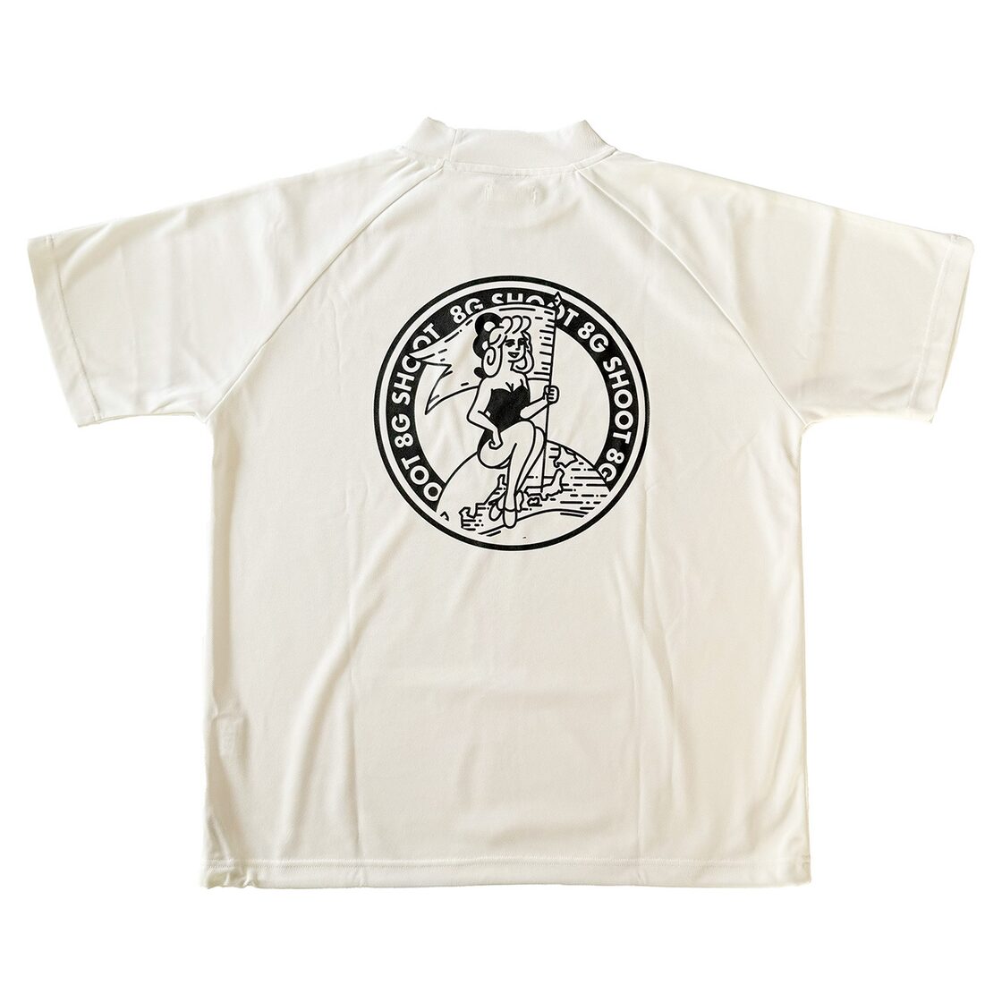 DRY KANOKO MOCK NECK SHIRT -WHITE- | Pay ID