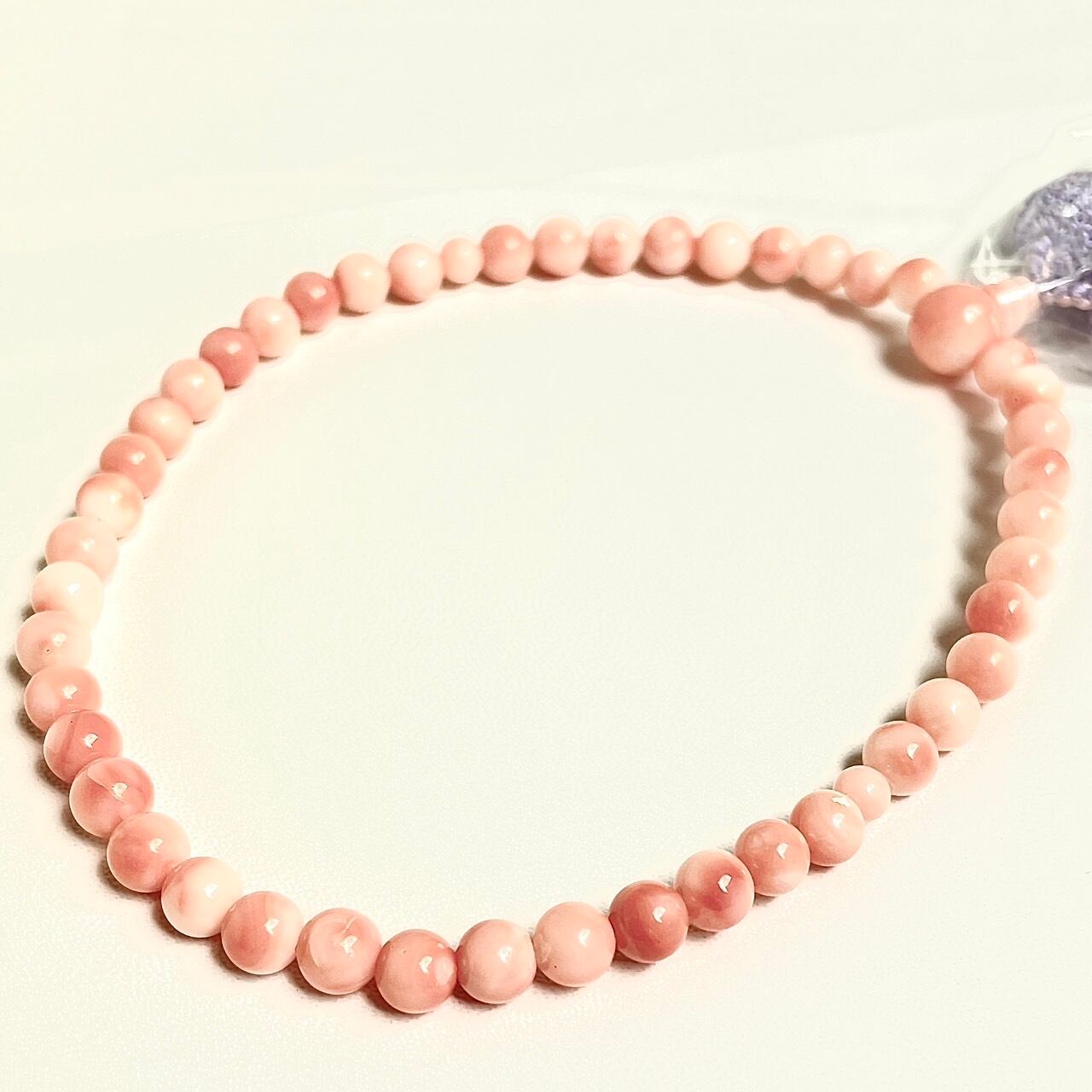 桃色珊瑚（深海サンゴ） 念珠 数珠 6mm G-127 | 宝石・時計 ジュエリー