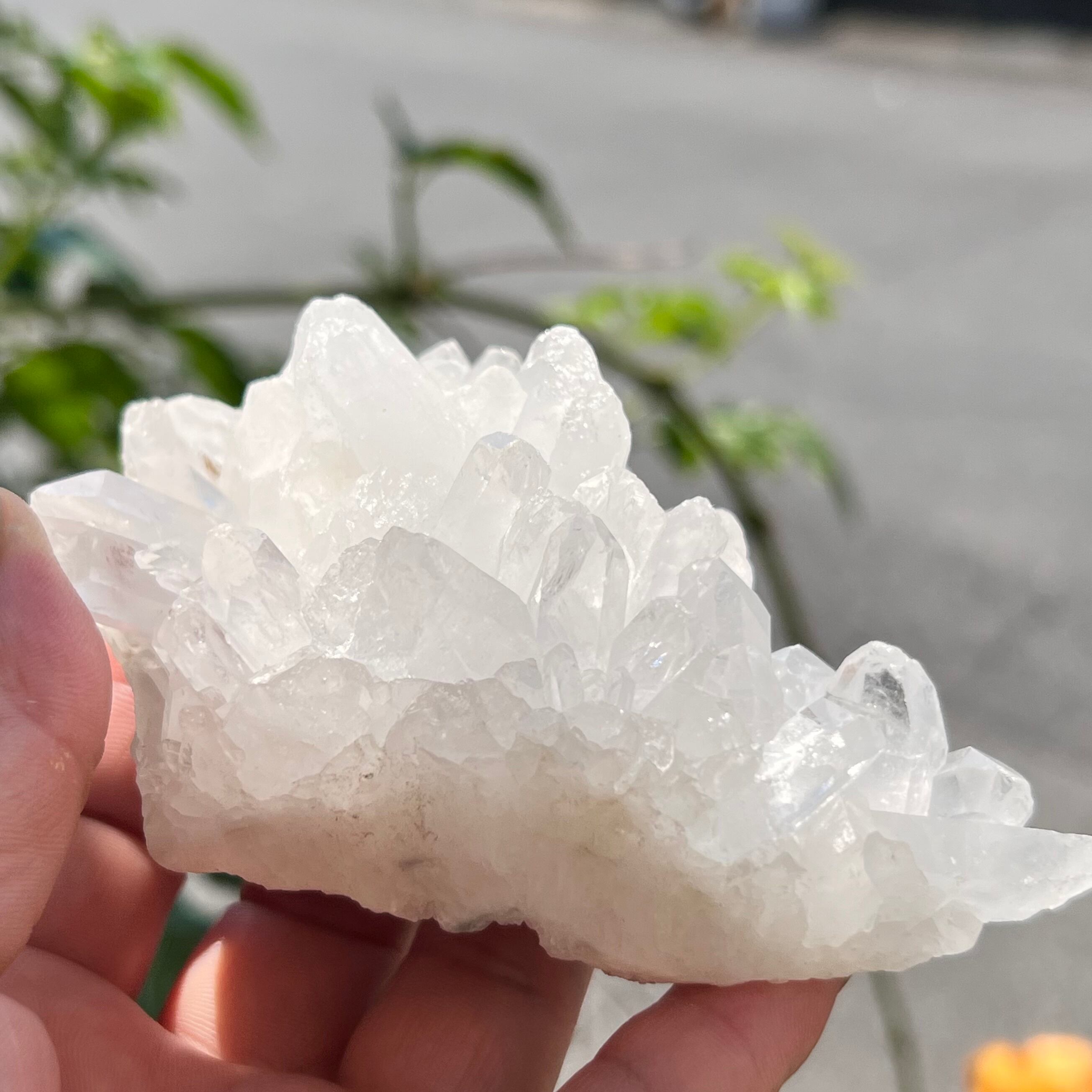 【ヒマラヤ産 240g 水晶クラスタ⑲】❤︎送料無料❤︎天然石 パワーストーン