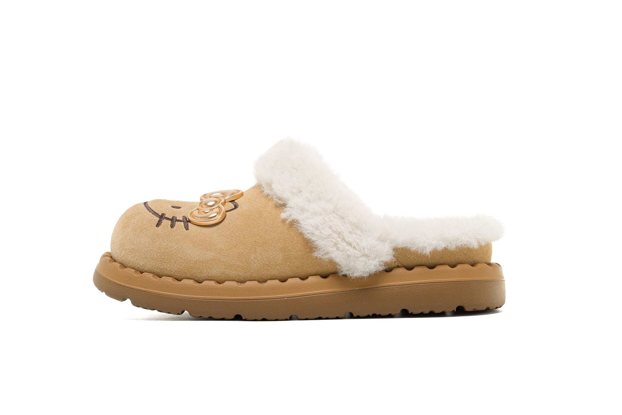 OLD ORDER】Oboot-Slip HELLO KITTY / brown | OLD ORDER JAPAN