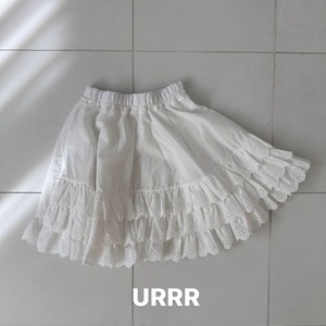 【即納】URRR milk skirt