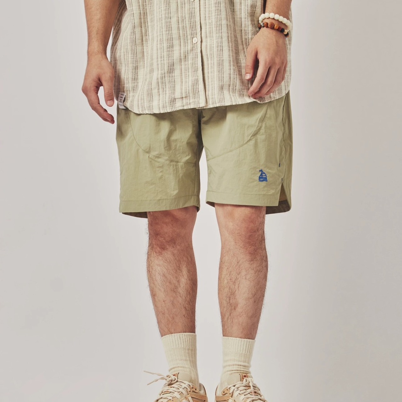 ワンポイント カジュアル ショーツ　Y9153 - 1