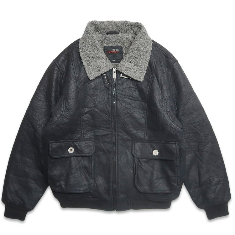 古着 GTI 総柄 シルク ブルゾン ジャケット 表記：M gd404089n w41130