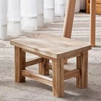 スツール　木製　ミニ椅子　コーヒーテーブル　低い　ミニスツール　ウッドスツール　腰掛け　足置き台　踏み台　花台　室内　リビング　客間　玄関　ベッドルーム　おしゃれ