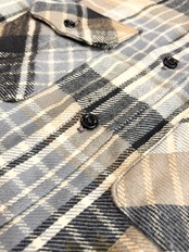 70s FIVE BROTHER FLANNEL SHIRT MADE IN USA Size L