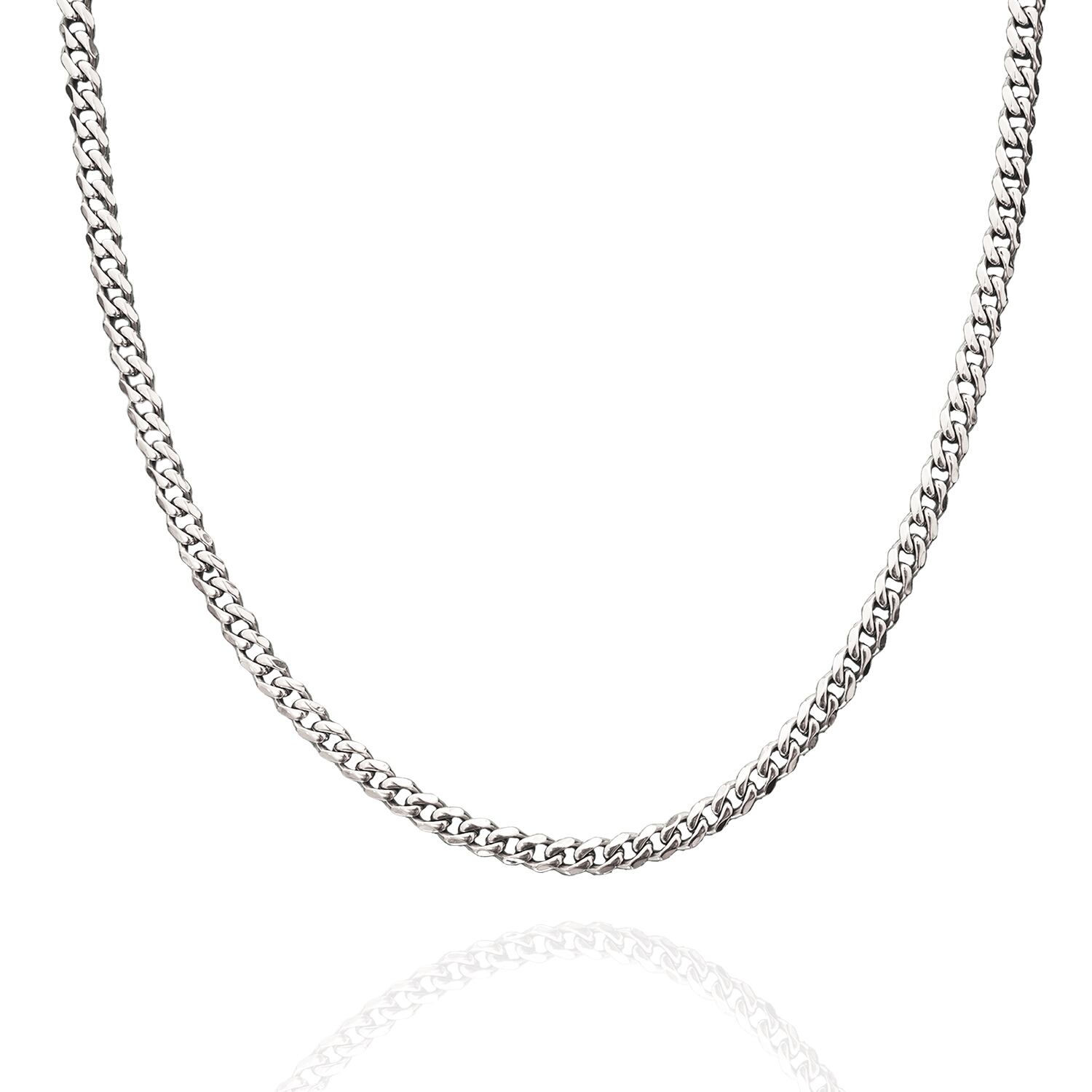 Cuban Chain Necklace 5.0mm / SILVER
