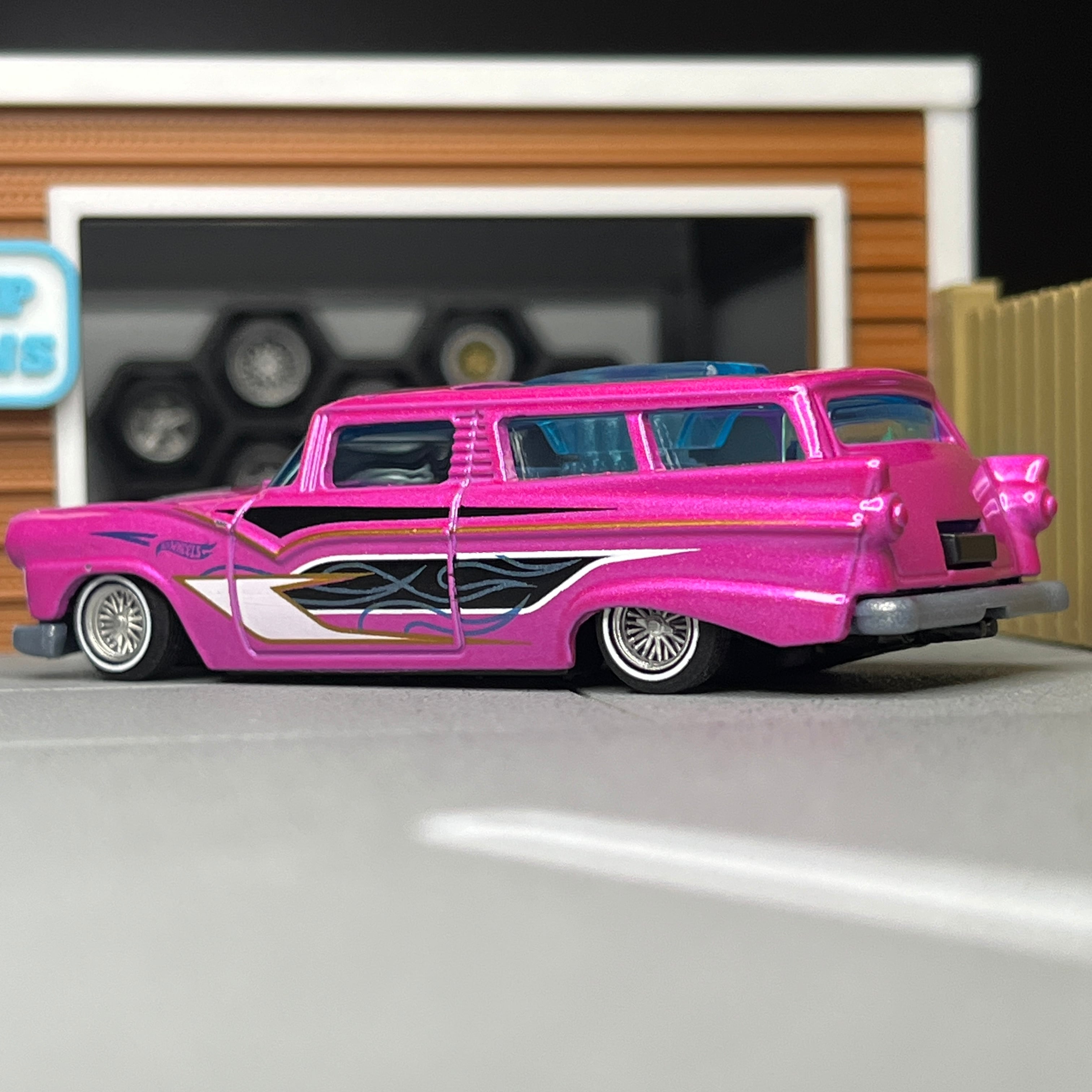 Lowrider-TF2】ローライダー用ワイヤーホイール 1/64ホイール ミニカー