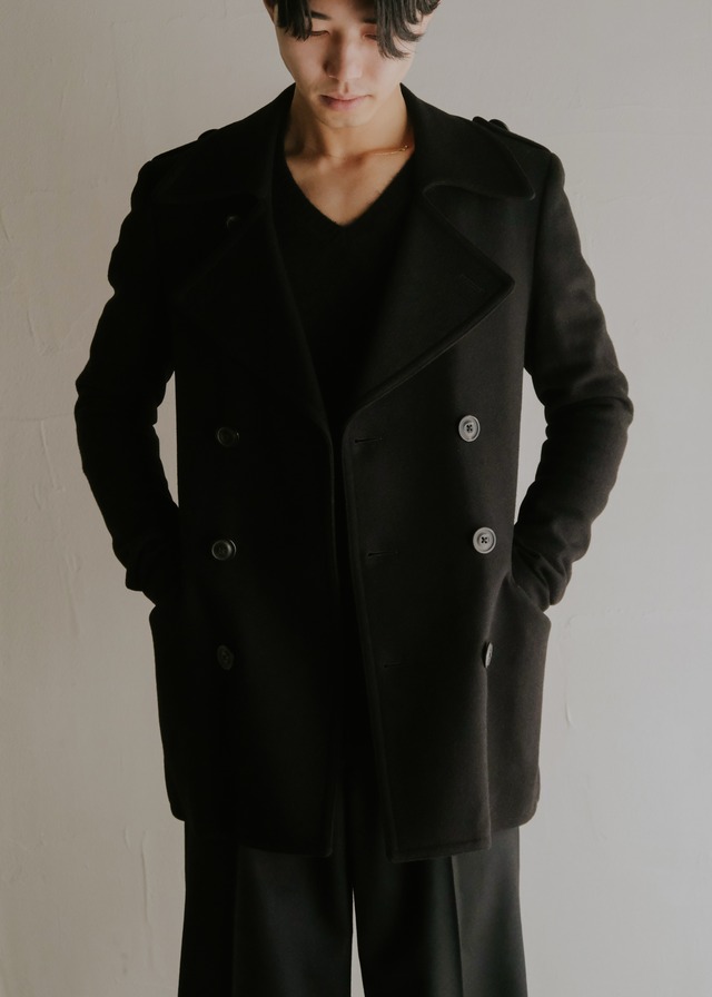 Martin Margiela 05AW wool military P coat
