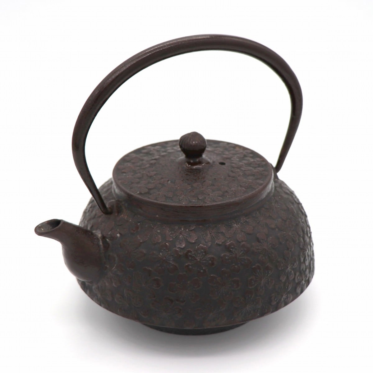 南部鉄器・鉄急須・花模様・No.200823-51・梱包サイズ60 | リサイクル