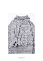 NUTEMPEROR Quip Project 036 Irregular Knit Pullover