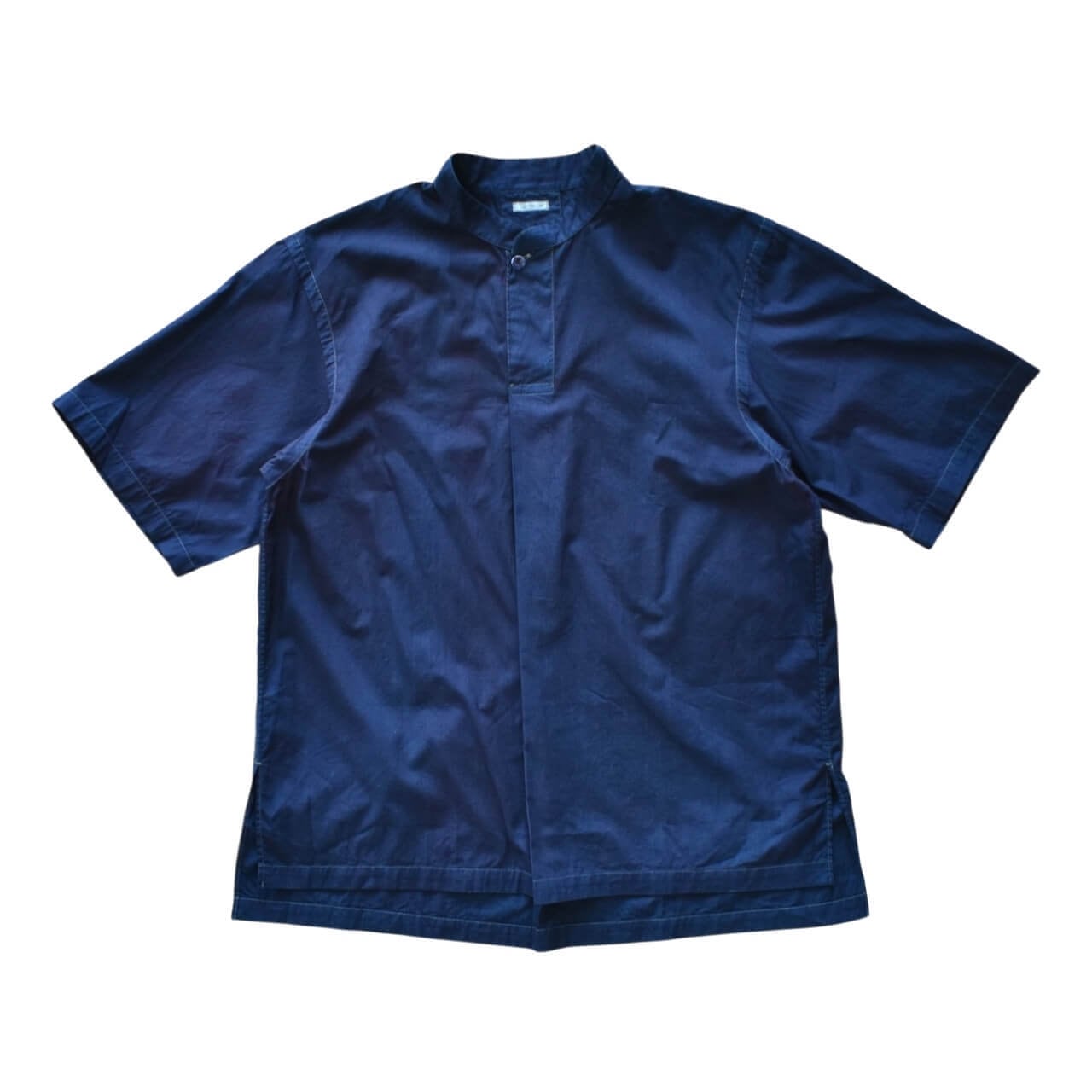 SOWBOW / 蒼氓シャツ (K) FRONT TUCK PULLOVER SHIRTS S/S Broad