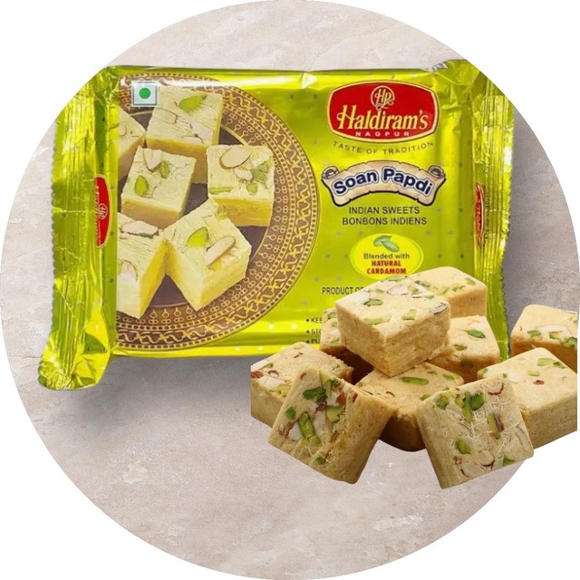 インドの伝統的なお菓子　ソーンパプディ　Soan papudi 250g