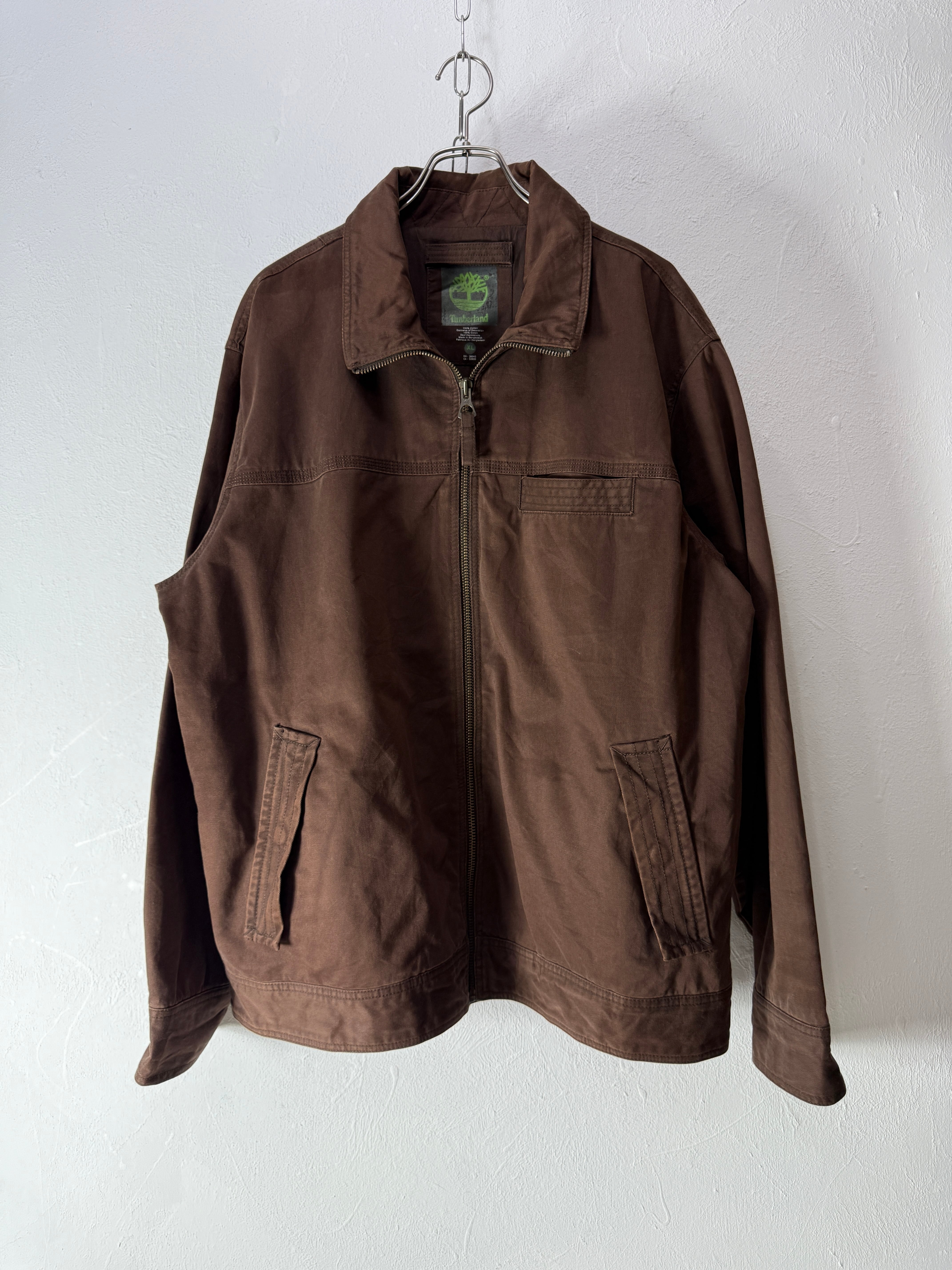 90’s Timberland Brown Twill Swing Top Jacket