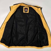 le coq sportif GOLF collection ルコック ゴルフ ジップアップ ウインド ベスト サイズ L /イエロー×ブラック
