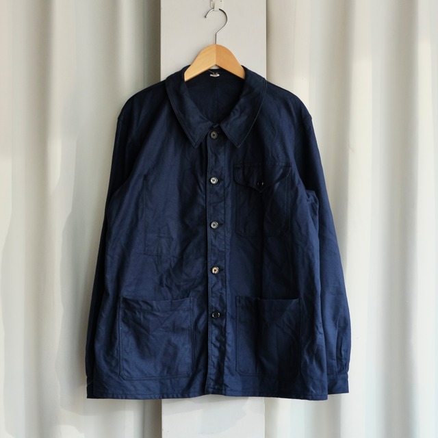 50s FRENCH VINTAGE COTTON WORK JACKET