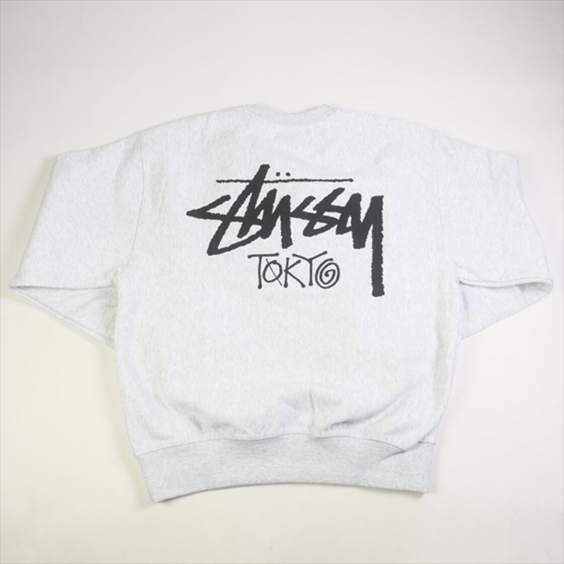 Size【M】 STUSSY ステューシー 23AW STOCK TOKYO CREW ASH HEATHER 