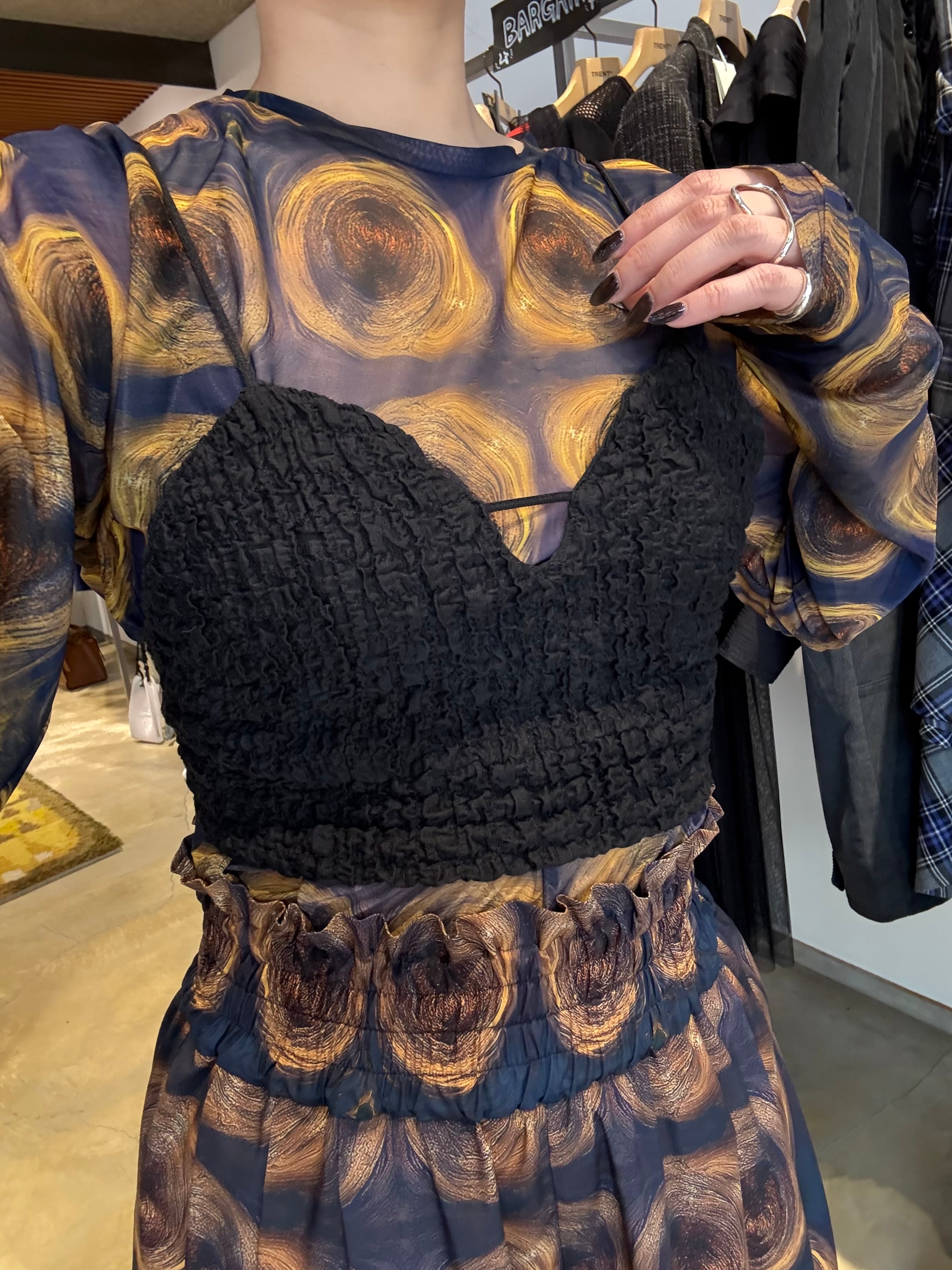 26SS】FUMIE TANAKA フミエタナカ / ビスチェ / patch bustier | TRENT