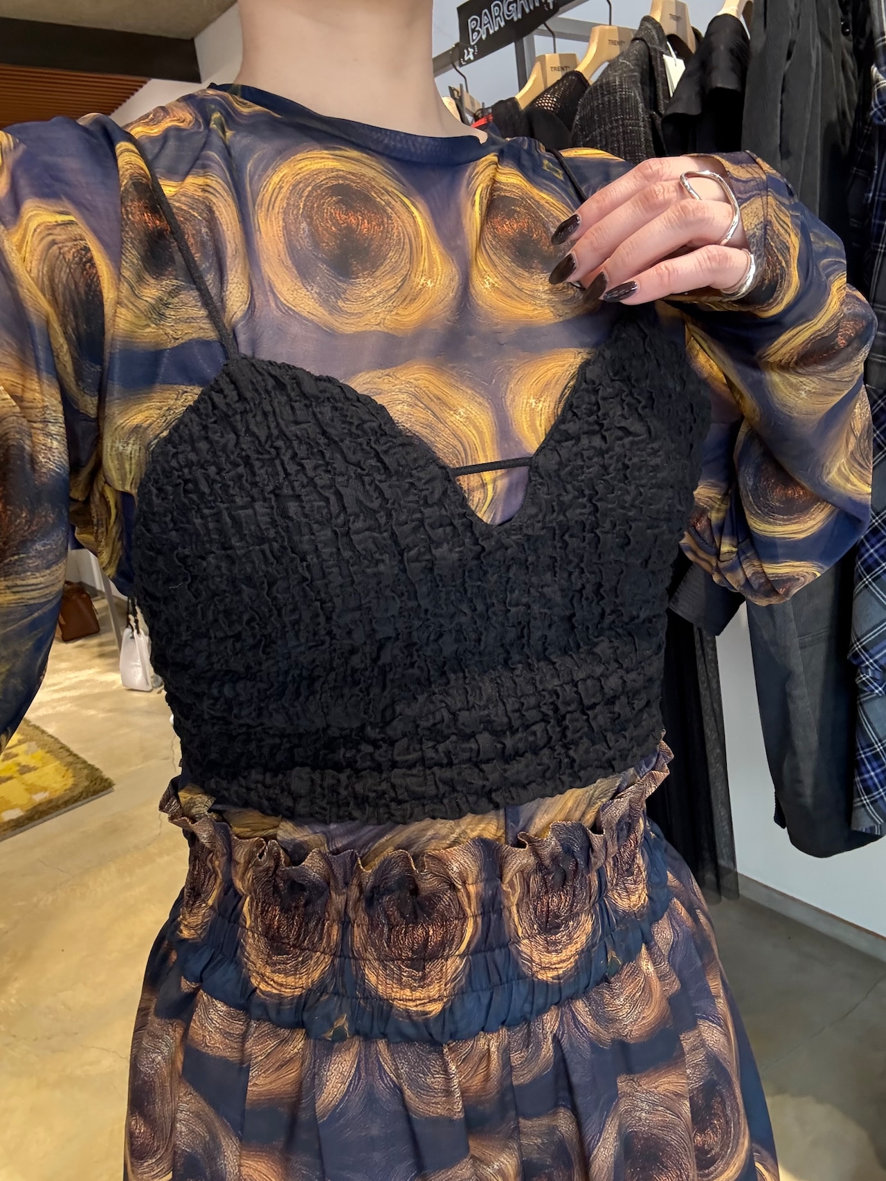 【26SS】FUMIE TANAKA フミエタナカ / patch bustier / ビスチェ - 9