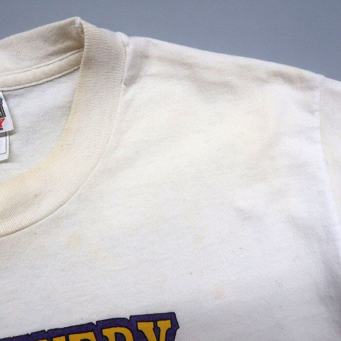 古着 90年代 USA製 フルーツオブザルーム プリントTシャツ
