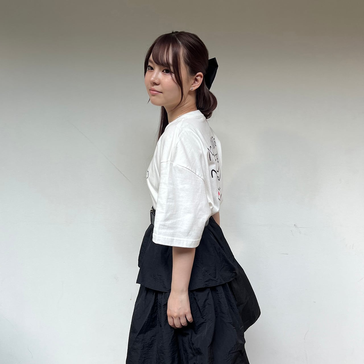 再販】No Nadenade No Life Tee/ホワイト(MK-488) | もくもくちゃん