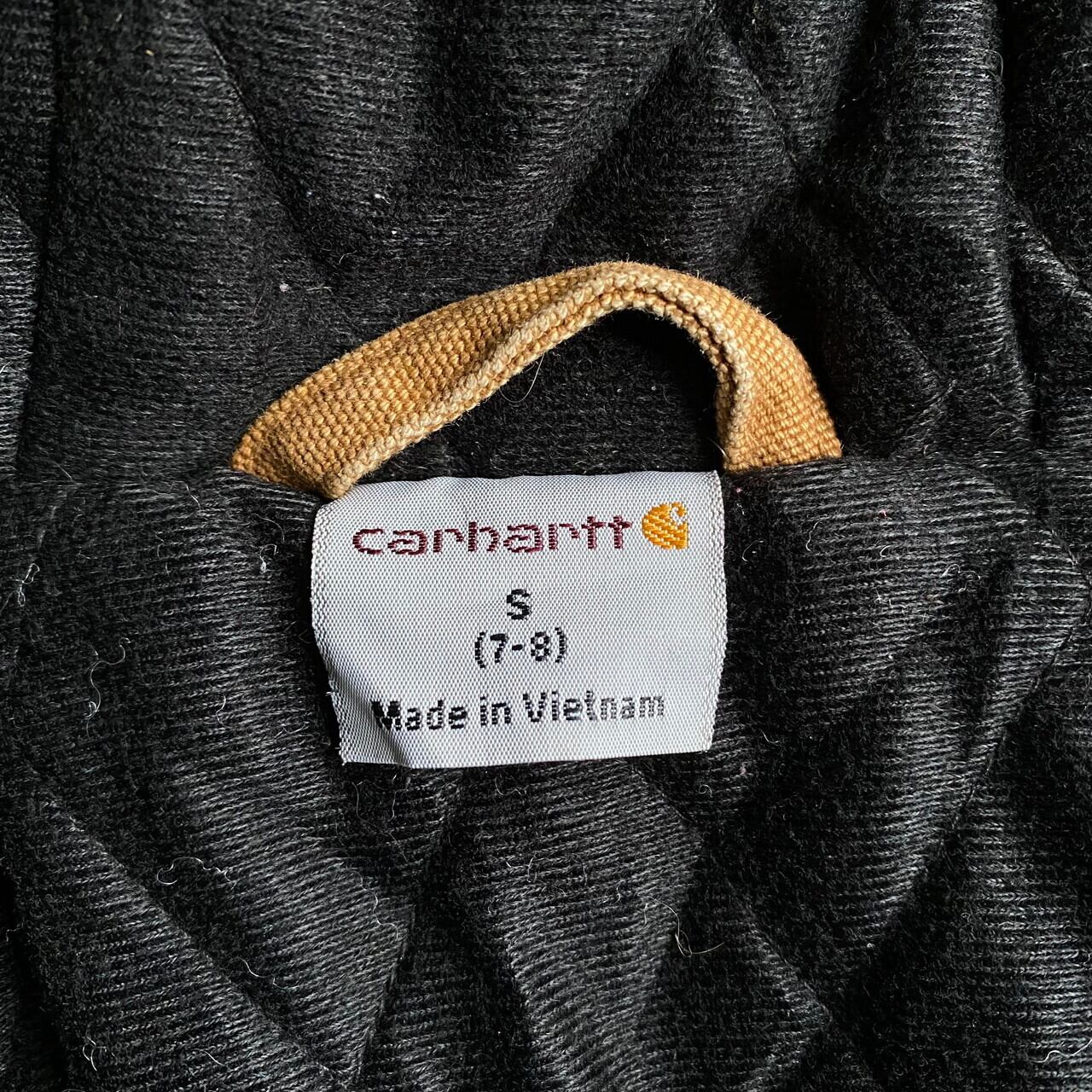 Kids Carhartt S(7-8）アクティブパーカー カーハート kids】Carhartt カーハートダック地 アクティブパーカー キッズS 7-8歳