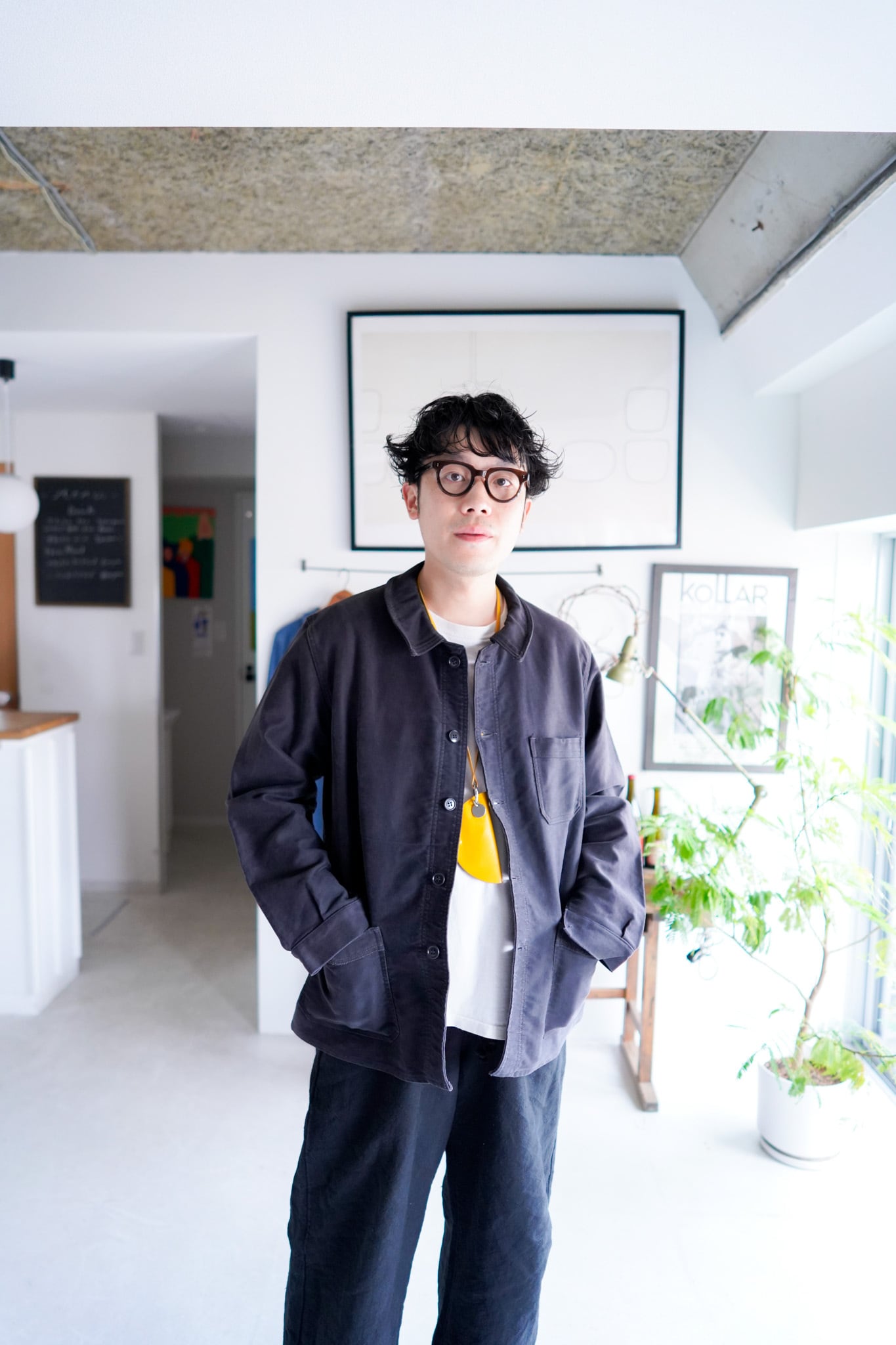 20s-40s eska ブラックモールスキン ワークジャケット 白ステッチ 20s-40s eska ブラックモールスキン ワークジャケット 白ステッチ