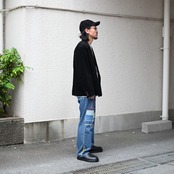 クオンサシコギャルズスウェット、デニムパンツ新作コーディネート