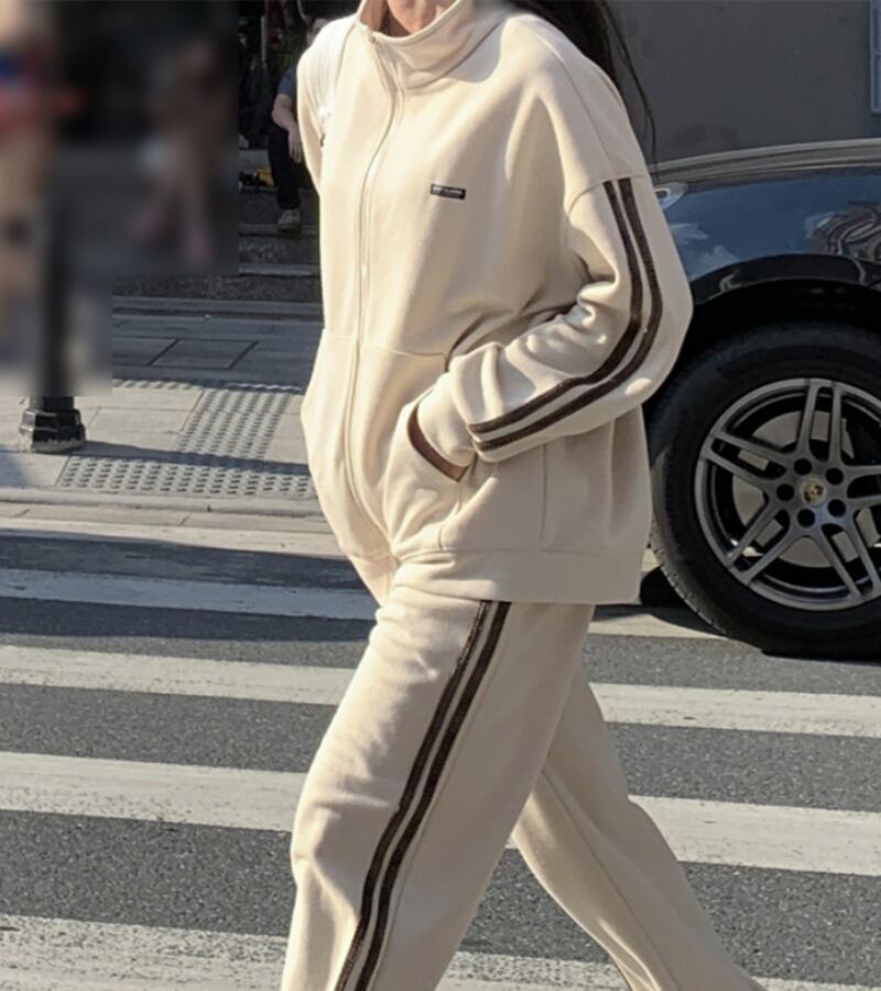 NERDY セットアップ ジャージ トラックパンツ トラックジャケット 韓国